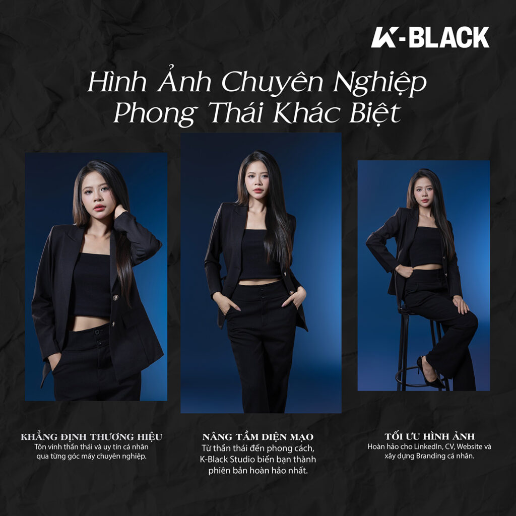 Chụp ảnh chuyên nghiệp K-BLACK Studio TP.HCM